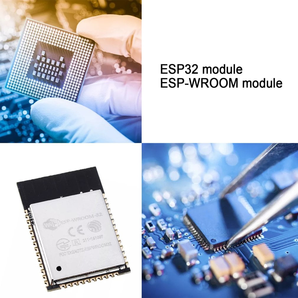 Just Buy It Esp32 Esp 32 Esp32 S Wireless Module From Esp Wroom 32 With 32 Mbits Of Psram Ipex Esp 32s With 4mb Flash Black White Walmart Com