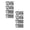 A*2, variant on 1 Pcs 0-9 Self-Adhesive Waterproof Number Decal, Adhesive Numbers for Mailbox and Door Weatherproof Self-Adhesive Vinyl Stickers for Easy Address Identification Black White Numerals for Trash Can