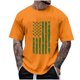 thumbnail image 1 of Tops para hombre, blusas y camisas de manga corta con cuello redondo para hombre, camisetas casuales con estampado de moda para hombre, blusa de manga corta, blusa de poliéster para hombre., 1 of 4
