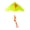 Neon Yellow/Orange, variant on In the Breeze 3246 — Neon Green With a Yellow Twister Tail 55-inch Colorblock Delta Kite - Single Line Kite for All Ages