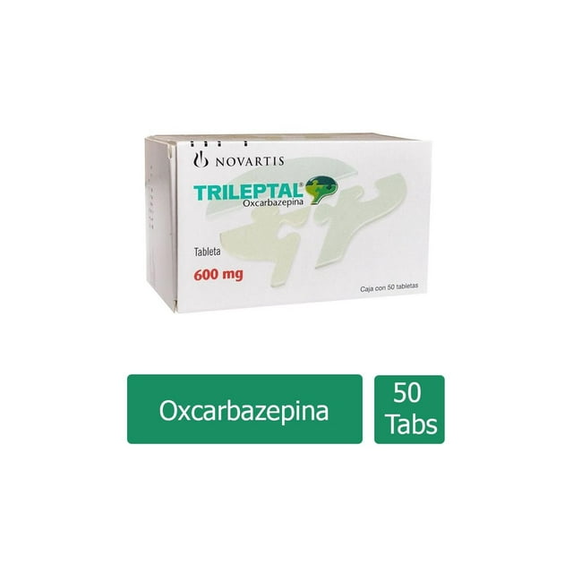 Trileptal 600 mg grageas 50 pzas