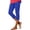 Blue, variant on Qiopertar Women's High Waisted Capris Yoga Pants Slim Fitting Workout Jogger Pants Summer Casual Comfy Stretchy Activewear Leggings, Hot Pink S