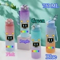 thumbnail image 3 of 750ML Gradient Color Bottle Sprunki Sprunki Incredibox Sprunki Game Cartoon Drinking Water Cup Kids Birthday Christmas Gift, 3 of 5