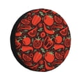 thumbnail image 1 of Balery Tomatoes And Chili Cubiertas para Neumáticos - Protector Resistente para Neumáticos de Camioneta, SUV, Remolque, Camper y RV-14 inch, 1 of 6