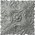 thumbnail image 2 of Ekena Millwork ROS07X07AC 6.12 In. W X 6.12 In. H Architectural X .75 In. P Acanthus Leaf With Beads Rosette, 2 of 4