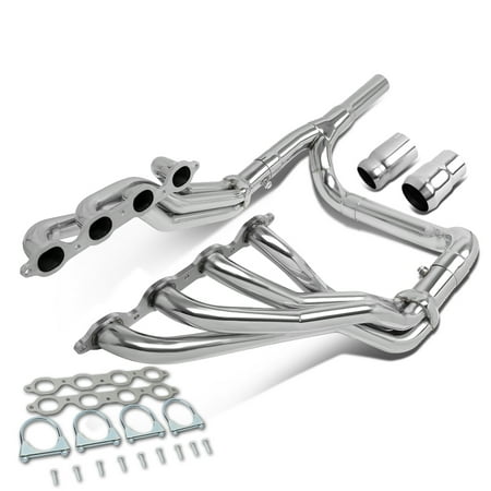 Tpi Exhaust - For 2014 to 2018 Chevy Silverado / GMC Sierra 1500 5.3L 6.2L V8 TRI -Y Long Tube Exhaust Header