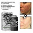 thumbnail image 2 of Green Tea Solid Mask Oil Control Cleansing Acne Eggplant Mask Oil Control Moisturizing Smear Mask Stick, 2 of 4