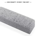 thumbnail image 4 of Pumice Cleaning Stone With Handle, Toilet Bowl Ring Remover Cleaner Brush Stains And Hard Water Ring Remover Rust Grill, 4 of 5