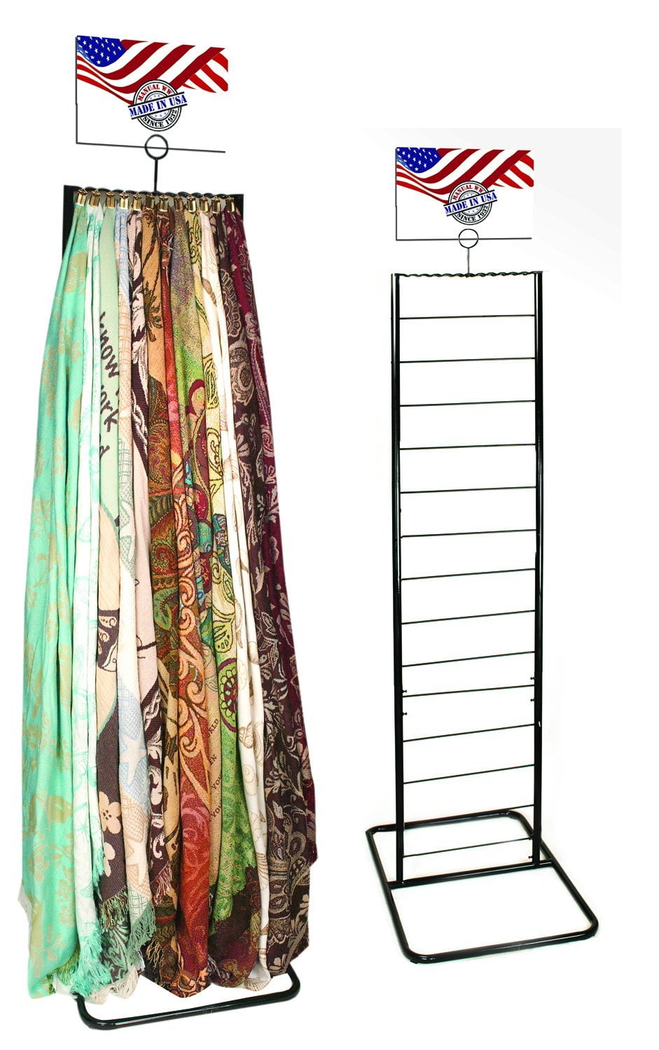 FIXTURE THROW DISPLAY STAND