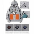 thumbnail image 3 of Heated Hoodie for Women Men USB Electric Heating Sweatshirt Winter Warm Zip Up Hooded Jacket Thermal Outerwear, 3 of 4