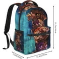 thumbnail image 2 of Murder Drones Backpack Lightweight Large Capacity Laptop Backpack Cartoon Backpacks For Unisex, 2 of 6