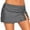 Grey, variant on Women's Swim Skirt Bottoms High Waisted Bathing Suit Swimsuits Skirts Pleated Skorts Liner Women's Swim Bottoms Full Coverage No Mesh Swim Trunks Swim Leggings for Women Short Bikini