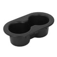 thumbnail image 2 of Rear  Dual Cup Holder, 5HD65DX9AC Insert Scratch Proof Back  Drink Holder Interior  For Car, 2 of 8