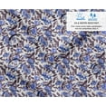 thumbnail image 2 of Soimoi Upholstery Fabric for Sofa, Chairs & Outdoor Dcor, Water-Resistant Home Dcor Fabric By 10 Yard, 56" Wide, Leaves Print, Blue, 2 of 7