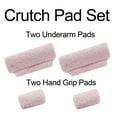 thumbnail image 2 of Fluffy Universal Crutch Pads for Armpits and Hand Grips Crutches Padded Cover Underarm Crutch Cushions for Crutch Accessories, 2 of 6