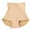 Beige, variant on Bigersell Plus Size Underwear for Women 4X-5X Clearance No Show Underwear Women Boy Shorts Panty Style P-836 Cotton Plus Size Panties Ladies Thongs Seamless Briefs Mid Waist Women's Panties Beige M