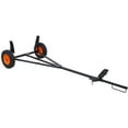 thumbnail image 3 of Olurrisa Boat Trailer Dolly, 420lbs Load Capacity, Carbon Steel Trailer Mover with 96''-116'' Adjustable Length, for Moving Kayak Motorboat Fishing Boat (420LBS), 3 of 9