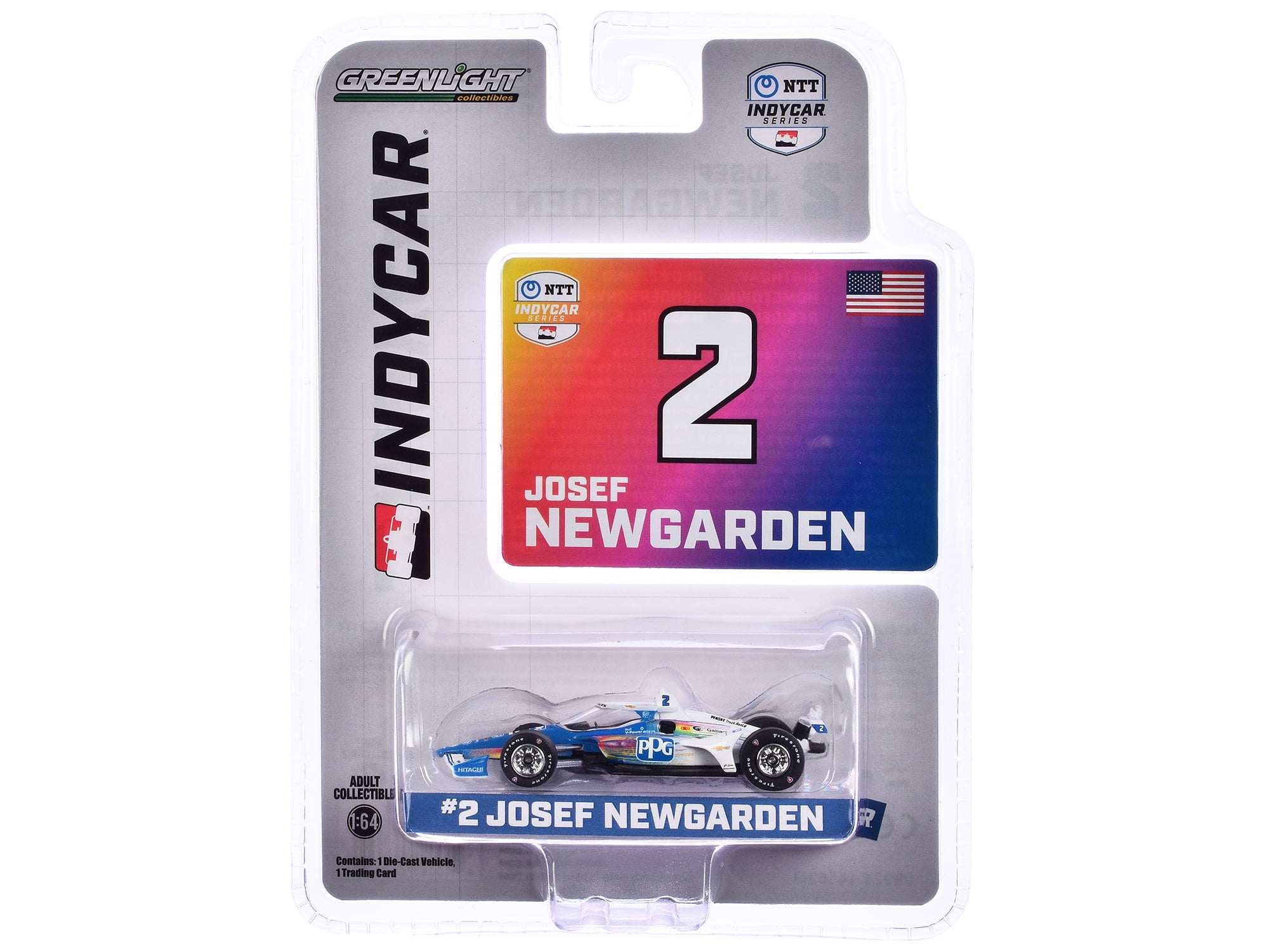 Josef Newgarden 2024 PPG / Team Penske 1:64 Diecast - Walmart.com