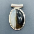 thumbnail image 6 of Rare Agate & Sterling Silver Pendant | 1 3/8" Long |, 6 of 12