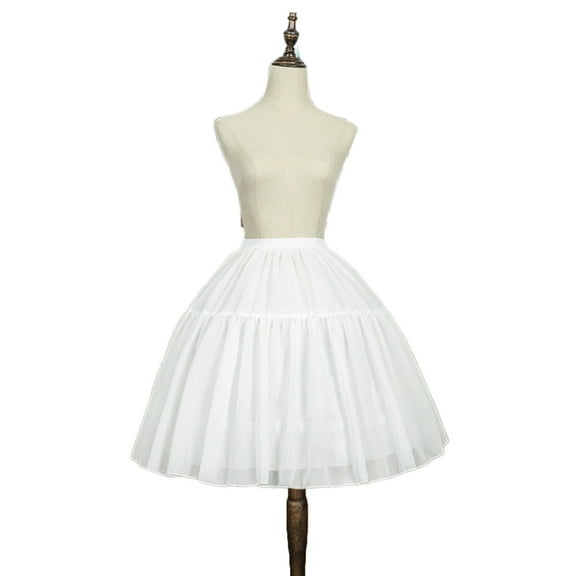 Aellinatey 50s Petticoat Skirt Rockabillys Dress Crinoline Tutus Underskirts for Womens