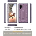 thumbnail image 5 of ArmadilloTek Vanguard Case Compatible with Samsung Galaxy Note10+ Plus Military Grade Full-Body Rugged with Built-in Kickstand [Screenless Version] - Purple, 5 of 5
