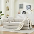 thumbnail image 6 of LiviNest Convertible Sofa Bed 78.5 Inch: Modern Futon Couch with 2 Pillows & Foam Spring Mattress - Multi-Functional Sleeper for Short-Term Rentals & Studio Apartments, 6 of 6
