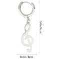 thumbnail image 2 of OULII Alloy Earrings Dangle Jewelry For Men With Style, 2 of 7