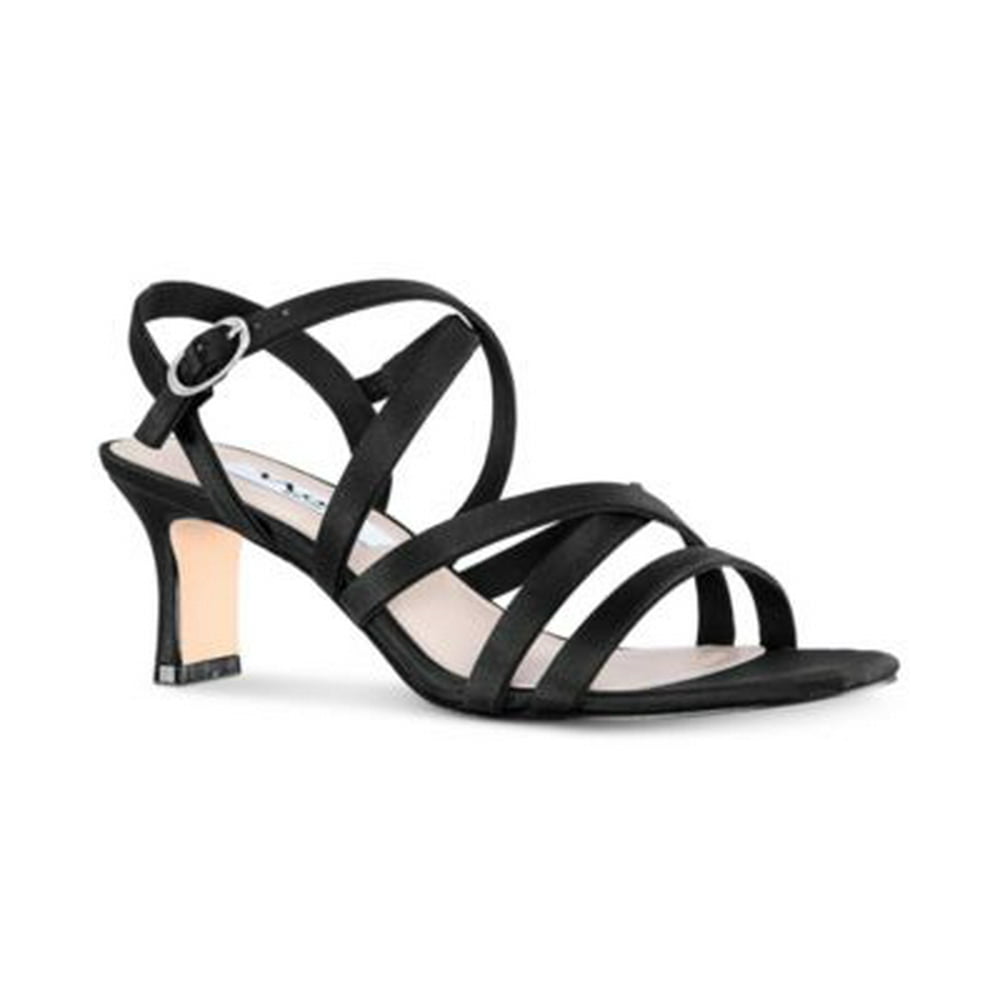 nina genaya strappy evening sandals taupe