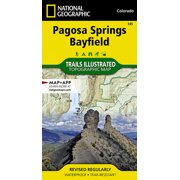 National Geographic Maps: Trails Illustrated: Pagosa Springs, Bayfield - Folded Map