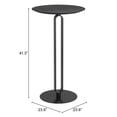 thumbnail image 3 of Pemberly Row Modern / Contemporary Metal Bar Table Black Finish, 3 of 4