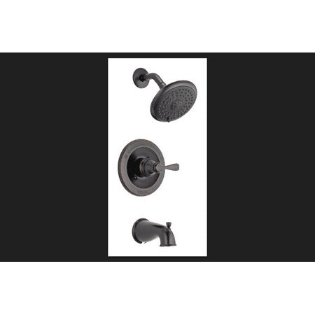 - 144984-Ob Delta Oil-Rubbed Tub And Shower Faucet