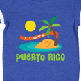 thumbnail image 4 of Inktastic I Love Puerto Rico Boys or Girls Baby Bodysuit, 4 of 5