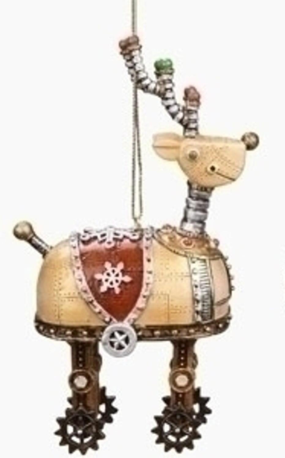 robot reindeer toy