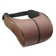 thumbnail image 1 of Almohada Para El Cuello Del Coche Zulema Almohada De Espuma Viscoelástica Marrón Negro, 1 of 8