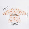 thumbnail image 3 of Baby Coverall Bib Infant Mess Proof Bib Feeding Apron Bib for Toddlers Newborn Long Sleeve Weaning Bib, 3 of 4