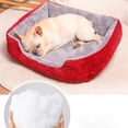 thumbnail image 2 of Big Dog Bed for Cat Pet Square Soft Plush Warm Kennel Medium Small Dog Sofa Bed Cushion Pet Calming House Supplies Accessories ShopWise Round, 2 of 7