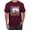Maroon, variant on Happy Glamper | Fancy Camping Camper Van Caravan | Nature Lover Men's T-Shirt, Maroon, M