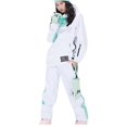 thumbnail image 3 of guisaled Womens Snow Suit 2-Piece Windproof Waterproof Ski Suit Snowboarding Tops Pants Sets Insulated Snow Suit Winter Ski Outfits, 3 of 8