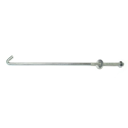 

5/16 -16 x 10-5/16 Coarse Thread J End Hold Down Bolts