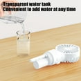 thumbnail image 4 of JMKQLZ Portable Water Mist Fan USB Charging Handheld Mini Quiet Air Cooling Fan 4 Speed Humidification Spray Fan,for Home Office Outdoor Camping Travelling,Mini Portable Misting Fan, 4 of 6
