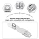 thumbnail image 3 of 20pcs Stainless Steel Padlock Hasp Latch Padlock Clasp for Door Window Cabints, 3 of 4