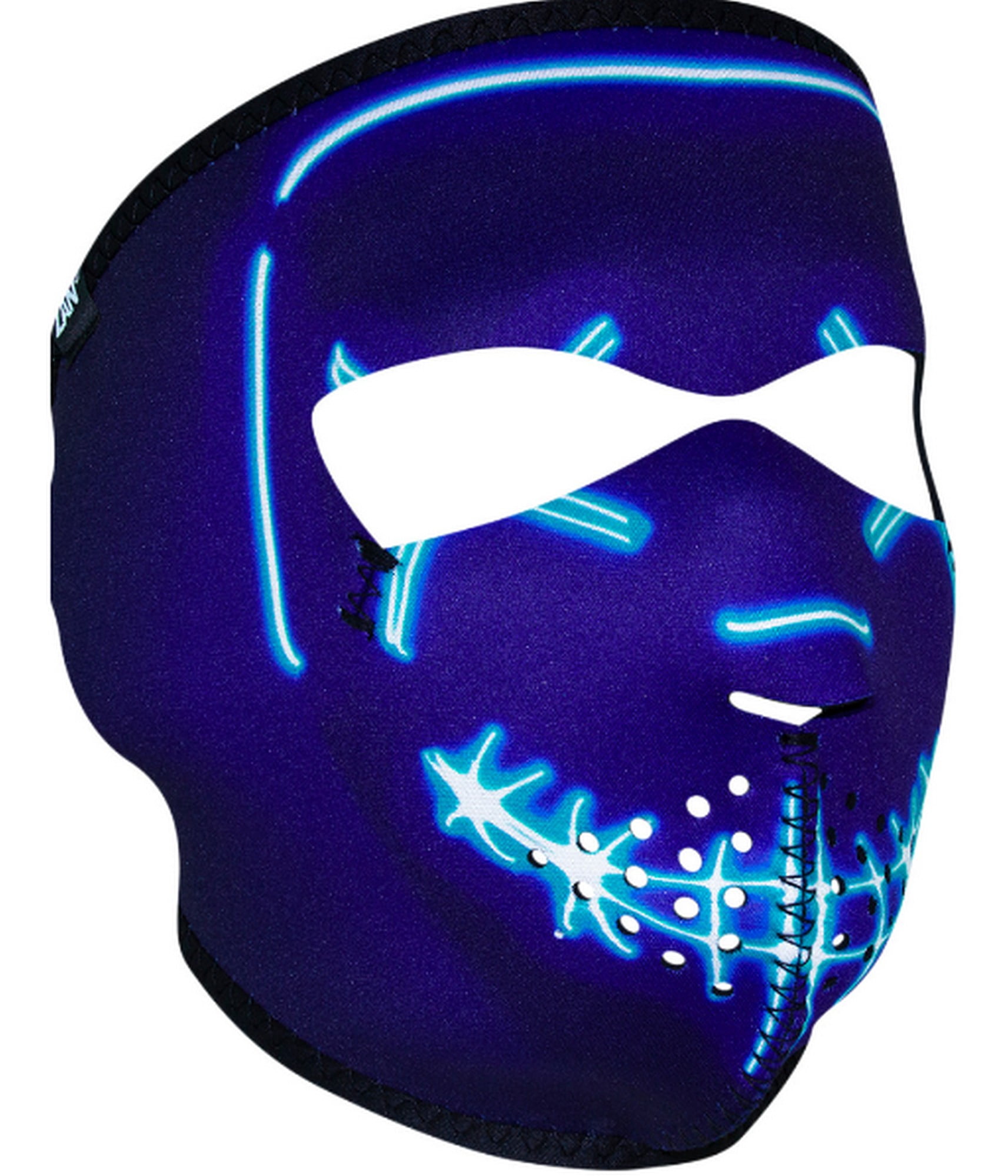 ZanHeadgear Neoprene Full Face Mask Paint Skull - Walmart.com