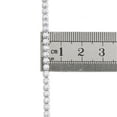 thumbnail image 4 of 14K White Gold Round Diamond Tennis Chain 3mm Martini Set 18" Necklace 3.75 CT., 4 of 7