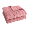 thumbnail image 2 of Fiudx Ofertas relámpago Manta polar de leche para invierno, manta gruesa de lana Coral para siesta en la oficina, funda para sofá, chal, manta pequeña para uso en todas las estaciones, 2 of 6
