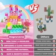 thumbnail image 4 of Bloques Magnéticos Magneverse 100 PCS Castillo de Princesa Rosa, 4 of 6