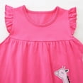 thumbnail image 3 of Summer Clothes 2 Piece Outfits Set Ruffle Sleeve Casual Girls Tops and Shorts 3-4 Years Girl Outfits, 3 of 6