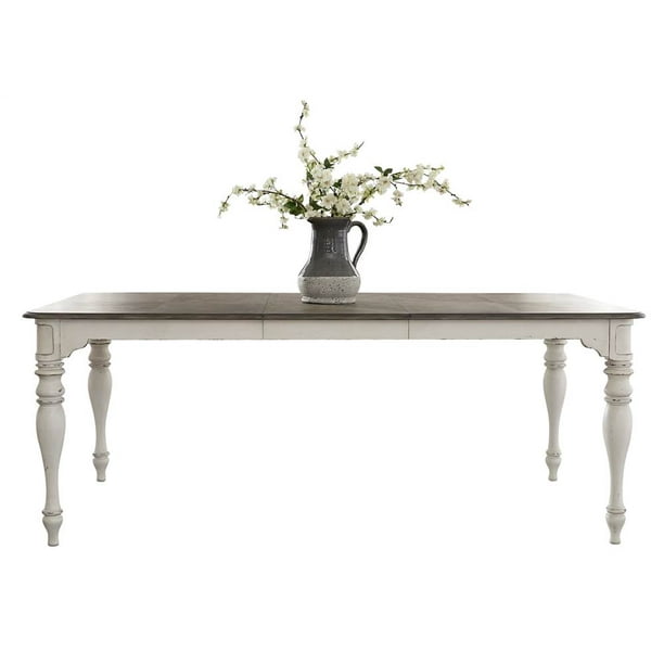 Leg Dining Table with Removable Leaf