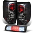 thumbnail image 6 of AKKON - For 04-08 Ford F150 F-150 Light Duty Smoked Tail light + LED 3rd Brake Cargo Lamp Combo, 6 of 6