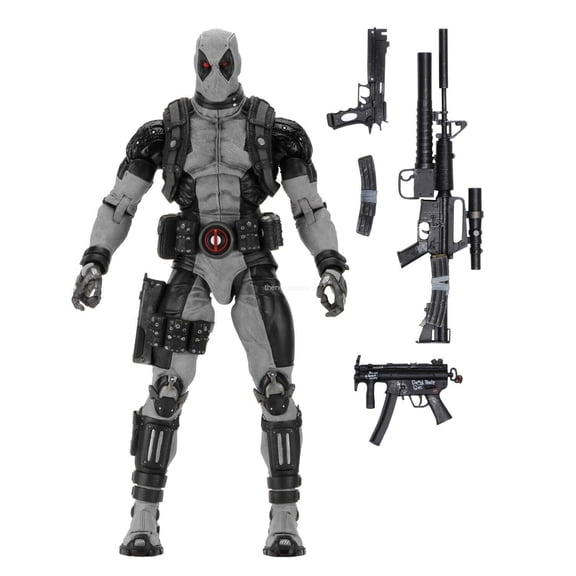 Marvel Classics – 1/4 Scale Action Figure – X-Force Deadpool - NECA