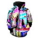 thumbnail image 1 of Sudadera con capucha y cremallera para hombre, diseño de grafiti abstracto, divertida, gran oferta 2024, informal, con estampado 3D, manga larga y capucha, para primavera, 1 of 6